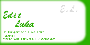 edit luka business card